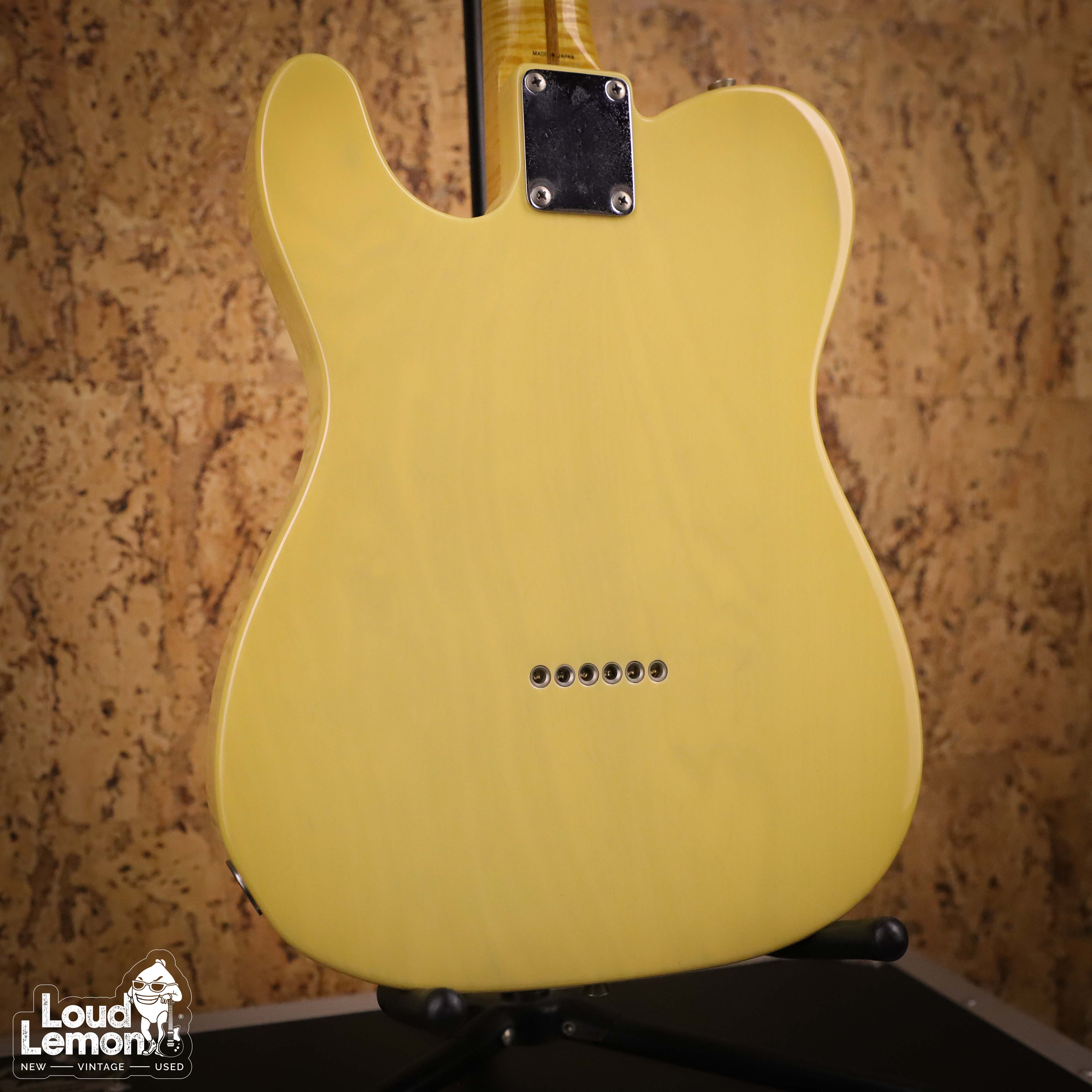 Fender TL52-70 Foto Flame Telecaster Off White Blonde 1994 Japan  электрогитара — купить в магазине винтажных гитар | Loud Lemon